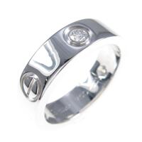 カルティエ ラブリング ハーフダイヤ