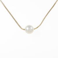 K18YG アコヤパールネックレス