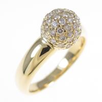 K18YG ダイヤモンドリング