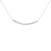 K18YG ダイヤモンドネックレス