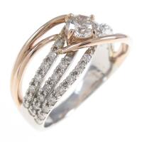 PT／K18PG ダイヤモンドリング