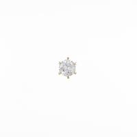 【リメイク】K18YG／ST ダイヤモンドピアス 0．510ct・H・VS2・FAIR