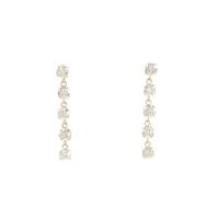 K18YG ダイヤモンドピアス