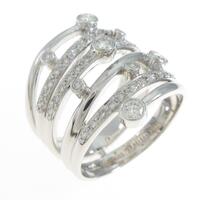 18KWG ダイヤモンドリング