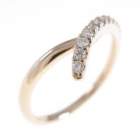 K18PG ダイヤモンドリング