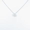 K18WG ダイヤモンドネックレス 0．517ct・G・I1・VG
