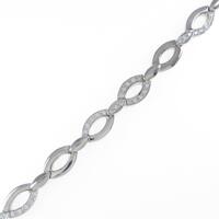 K18WG ダイヤモンドブレスレット