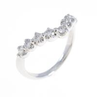 K18WG ダイヤモンドリング