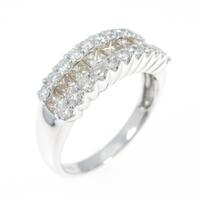 K18WG ダイヤモンドリング