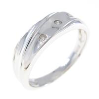 K18WG ダイヤモンドリング