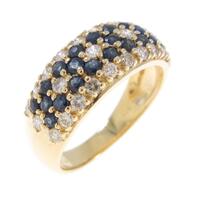 K18YG サファイヤリング