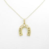 K18YG ダイヤモンドネックレス