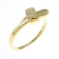 K18YG ダイヤモンドリング