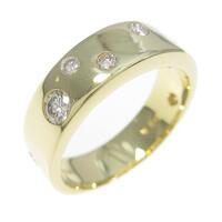 K18YG ダイヤモンドリング