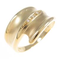 K18YG ダイヤモンドリング