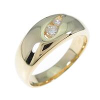 K18YG ダイヤモンドリング