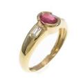 K18YG ルビーリング