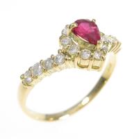 K18YG ルビーリング