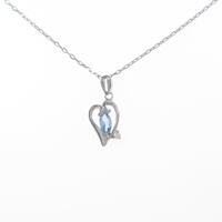 PT アクアマリンネックレス