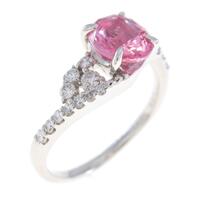 PT ピンクサファイヤリング