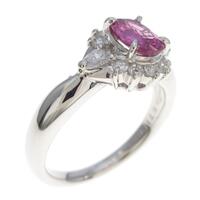 PT ピンクサファイヤリング