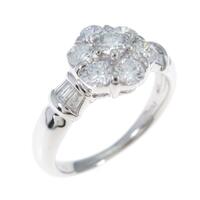 PT フラワー ダイヤモンドリング