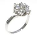 PT フラワー ダイヤモンドリング