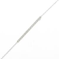 【リメイク】K18WG ダイヤモンドブレスレット