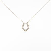 【リメイク】K18YG ダイヤモンドネックレス