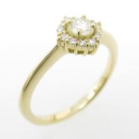 【リメイク】K18YG ダイヤモンドリング