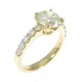 【リメイク】K18YG ダイヤモンドリング 1．556ct・VLY・VS2・GOOD