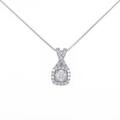 【リメイク】プラチナダイヤモンドネックレス 0．306ct・E・VVS1・EXT H＆C