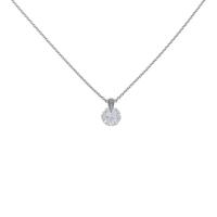 【リメイク】プラチナダイヤモンドネックレス 1．012ct・F・SI2・GOOD