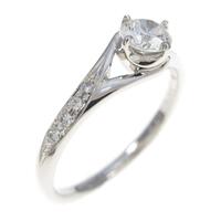 【リメイク】プラチナダイヤモンドリング 0．304ct・F・VVS1・3EXT H＆C
