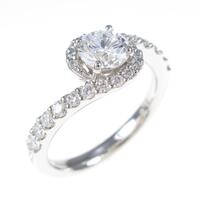 【リメイク】プラチナダイヤモンドリング 0．524ct・E・VVS2・FAIR