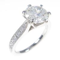 【リメイク】プラチナダイヤモンドリング 2．015ct・G・SI1・VG