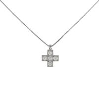 【新品】プラチナダイヤモンドネックレス 0．500ct・F・VVS2?VS2・GOOD