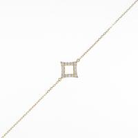 アーカー ダイヤモンド シェイプ ブレスレット