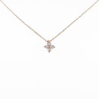 エテ フラワー ダイヤモンドネックレス