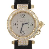 カルティエ WJ11941G パシャ32 YG／D クォーツ