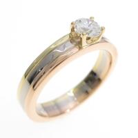 カルティエ トリニティ ソリテール リング