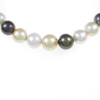 シルバークラスプ シロチョウパールネックレス