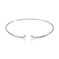 ティファニー Tナローワイヤー バングル