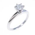 ティファニー クラシック ソリティア リング 0．34ct・I・VVS1・3EXT