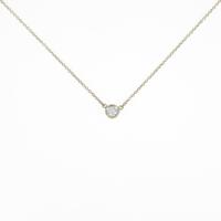 ティファニー バイザヤード ネックレス 0．18ct・H・VS1・3EXT