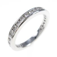 ティファニー フルサークル チャネルセッティング リング