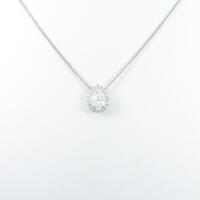 ハリーウィンストン ペアシェイプ マイクロパヴェ ネックレス 1．02ct・D・VVS2・ペアシェイプ