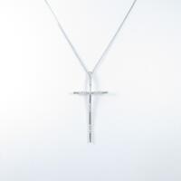 フォリフォリ クロス ダイヤモンドネックレス
