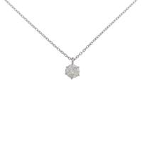 プラチナダイヤモンドネックレス 0．303ct・F・SI2・EXT