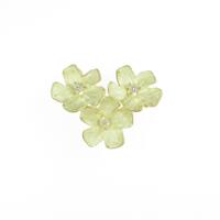 K18YG フラワー ダイヤモンドブローチ